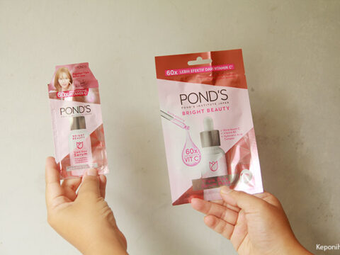 review pond's triple glow serum