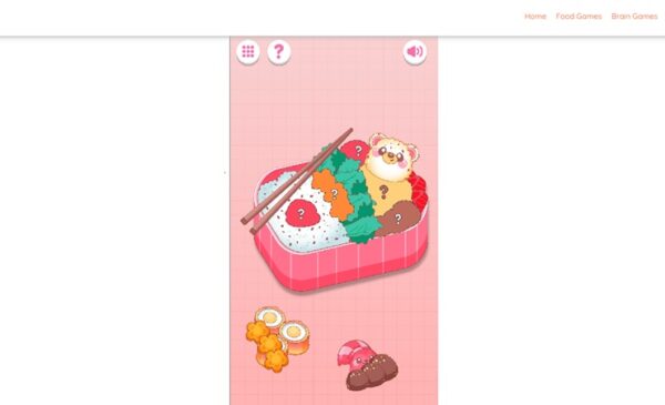 game bento box sederhana di culinary school game 